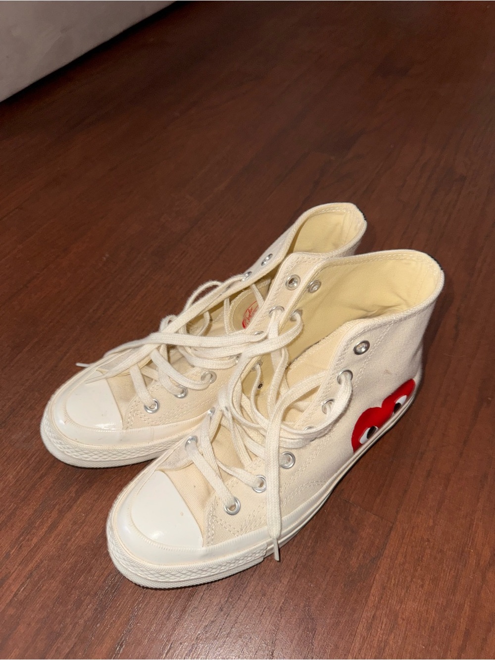 Comme Des Garçons Play- Converse Chuck Taylor High